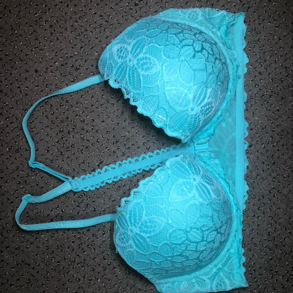 Push up Lace T Back Bralette